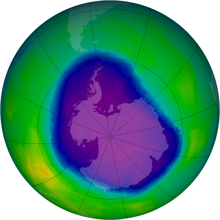 Ozone Map 1994-09-29